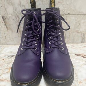 Dr. Martens Rich Purple Combat Boots